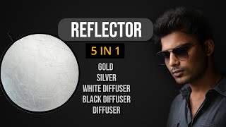 REFLECTOR TAMIL  5IN1 REFLECTOR  DIFFUSER  SILVER REFLECTOR  OUTDOOR PHOTOGRAPHY [upl. by Yrahca]