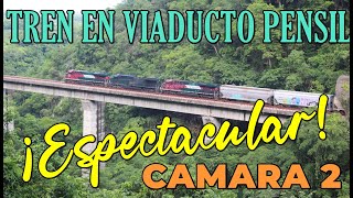 ESPECTACULAR Tren en el Pensil Atoyac Veracruz Cámara 2 [upl. by Fine]