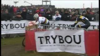 Superprestige cyclocross Middelkerke Profs  11022017 [upl. by Nimajneb956]