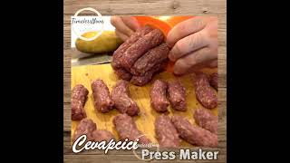 Cevapcici Press Maker [upl. by Yelrihs342]