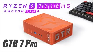 GTR7 PRO 7940HS FirstLook A New Mini PC On The Edge Of Full Size Desktop Power [upl. by Ytsrik]