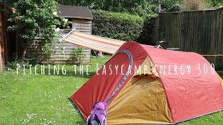 Pitching the EasyCamp Energy 300 Tent [upl. by Rame]