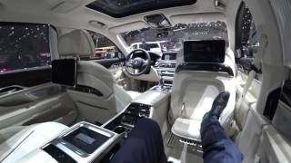 4k EXECUTIVE LOUNGE BMW M760Li xDrive with M Sport package SUPERLUXURY [upl. by Gibson]