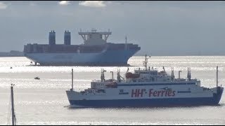 Majestic Maersk i Helsingborg [upl. by Leverett]