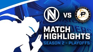 Team Envy Overwatch  Overwatch Contenders Playoffs Semi Finals  Team Envy vs Fusion University [upl. by Atinrehs956]