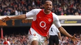 Thierry Henry ● Best Arsenal Goals With English Commentary [upl. by Ekim691]