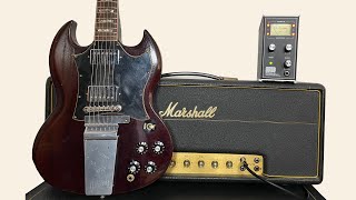 71 SG Into A 73 Marshall Superlead Ft Solodallas Schaffer Replica [upl. by Rie355]