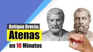 La Antigua Grecia ATENAS  Resumen  Evolución Política Organización Social Economía [upl. by Alracal944]