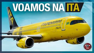 Como é VOAR NA ITAPEMIRIM a MAIS NOVA COMPANHIA AÉREA BRASILEIRA [upl. by Ifok]