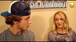 BREAK UP PRANK ON GIRLFRIEND SHE CRIED [upl. by Akilak150]