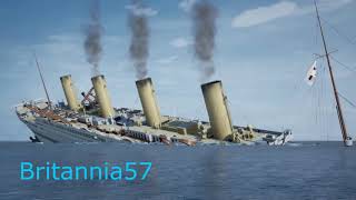 HMHS Britannic  Simulation Du Naufrage Version Longue [upl. by Notsob]