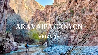 Winter Backpacking Aravaipa Canyon [upl. by Nnateragram]