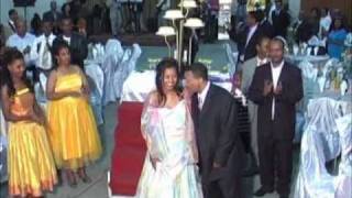 1 Meseret Hulumyefir amp Menelik Alemu Engagement Party in Ethiopia 2010 Part I [upl. by Ellehsyt]