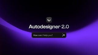 Autodesigner 20 is here [upl. by Erlond]