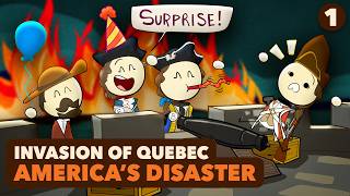 Invasion of Quebec America’s Founding Disaster  US History  Extra History  Part 1 [upl. by Dal]