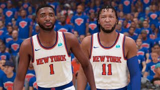 New York Knicks Rebuild After Mikal Bridges Trade [upl. by Nulubez785]