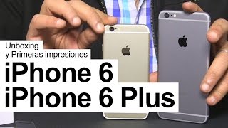 Unboxing iPhone 6 y 6 Plus [upl. by Kneeland]