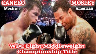 A 21 Year Old Canelo Met Up With A 40 Year Old Mosley Lets Watch It canelo mosley [upl. by Yelroc35]