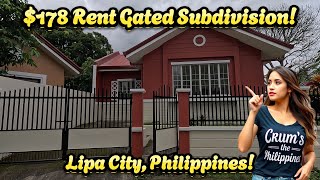 178 Rent Gated Subdivision Lipa City Philippines PH [upl. by Llednov365]