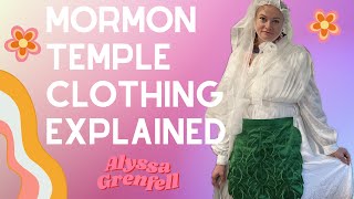 Secret Mormon Temple Ceremony Explained What’s With the Green Apron [upl. by Hgielime303]