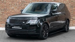 2018 Range Rover 44 SDV8 Autobiography  Santorini Black  Walkaround  Engine Sound [upl. by Tressia792]