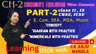 Consumers Equilibrium Part2 Microeconomics Easy learning tricks [upl. by Morell]