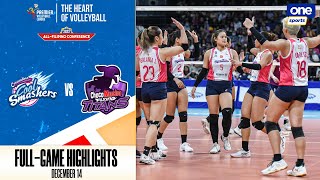 Creamline vs Choco Mucho Finals G1 highlights  2023 PVL AllFilipino Conference  Dec 14 2023 [upl. by Olshausen658]