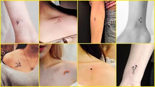 45 Lovely Tiny Tattoo Designs For Girls 2024  Mini Tattoo Designs  Small Tattoo Ideas For Girls [upl. by Anoyi875]