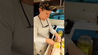 DAY 6 CHEF ON A YACHT chef yacht belowdeck food privatechef cooking [upl. by Meibers]