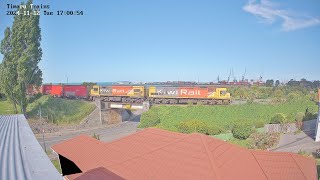 Timaru Trains 20241112 [upl. by Aehtla616]