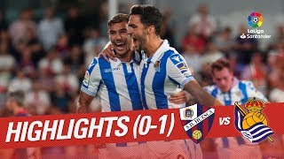 Resumen de SD Huesca vs Real Sociedad 01 [upl. by Beller209]