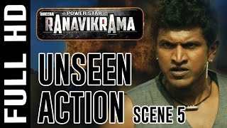 Gandhada Gudi Hero Puneeth Rajkumars Epic Fight Scene in Rana Vikrama  Action Scene 5 [upl. by Lehcar]