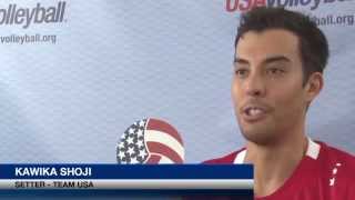 Meet Kawika Shoji setter for USA Volleyball [upl. by Edmonda]