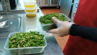 tabbouleh salad Lebanese Tabbouleh Salad Tabbouleh Arabic salad [upl. by Llekim]