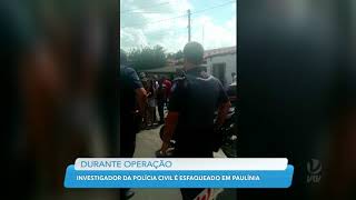 Policial Civil é esfaqueado em Paulínia [upl. by Wedurn364]