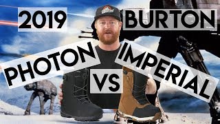 2019 Burton Imperial vs Photon BOA Boots [upl. by Nylrehc]