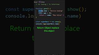 JS Interview Tip Object Property Override Explained JavaScript shorts [upl. by Zingale609]