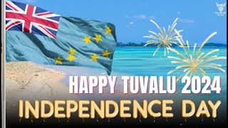 Happy Independence Day in Tuvalu 🇹🇻 🇹🇻 🇹🇻 independenceday tuvalu [upl. by Flannery502]