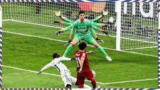 The BEST goalkeeping display in a FINAL  Courtois Champions League [upl. by Ardiek230]