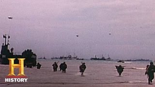 World War II in HD DDay  History [upl. by Safoelc858]