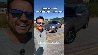 CONSUMO REAL DO HYUNDAI CRETA 10 TURBO 2024 [upl. by Beaulieu599]