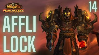 AFFLICTION WARLOCK PvP Gameplay 14  CATACLYSM CLASSIC [upl. by Hodgson]