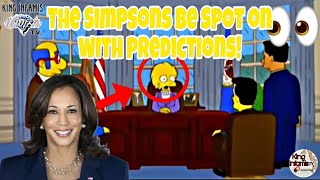 The Simpsons Be Spot On With Predictions  Lisa is Kamala Harris 😳 shortvideo shorts subscribe [upl. by Geibel136]