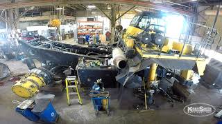 Watch this Time Lapse Rebuild of a Komatsu HD605 Mechanical Truck by KirbySmith Machinery [upl. by Ijan341]