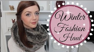 XXL WINTER FASHION HAUL ❤ HampM  Zara  Bershka  Only  Görtz  Accessorize  Daniel Wellington [upl. by Adyahs]