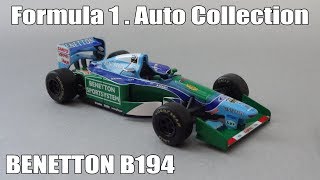 Formula 1 Auto Collection №3  BENETTON B194 Михаэль Шумахер 1994  Коллекция гоночных болидов 143 [upl. by Backer]