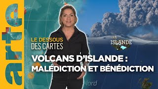 Volcans dIslande  malédiction et bénédiction  Le dessous des cartes  Lessentiel  ARTE [upl. by Drawe]