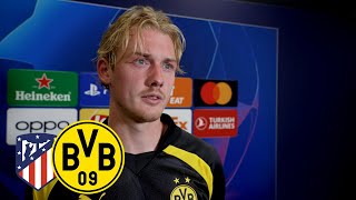 Brandt „Das Stadion wird da seinquot  Interview nach Atletico  BVB [upl. by Enneicul796]