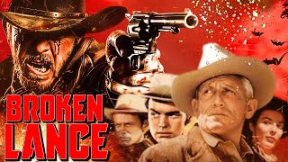 Broken Lance 1954 Movie  Spencer Tracy Robert Wagner Jean Peters Richard  Review and Facts [upl. by Yekcir]