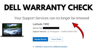 How to Perform Dell Warranty Check Laptop Desktop amp Other Devices [upl. by Nnaael31]